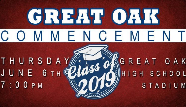 Great Oak High School Class of 2019 Commencement Cermoney