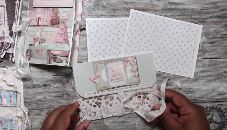 4 WAYS TO MAKE A PHOTO BOOK USING  1 SHEET 12X12 PAPER {TUTORIAL}