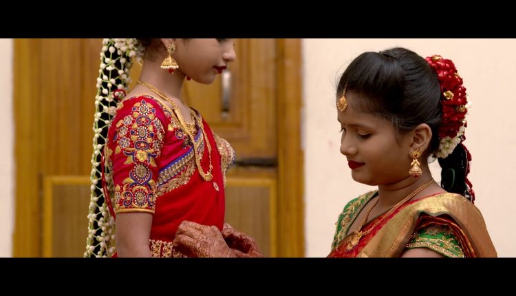 Prudha & Srushni Saree Ceremony Harish Photography 9703312920