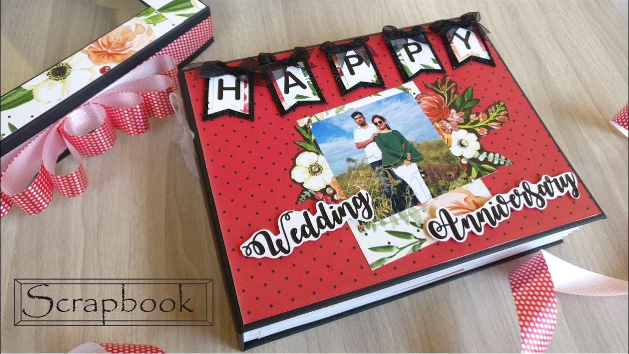 Scrapbook || Wedding Anniversary || The Craft Gallery India