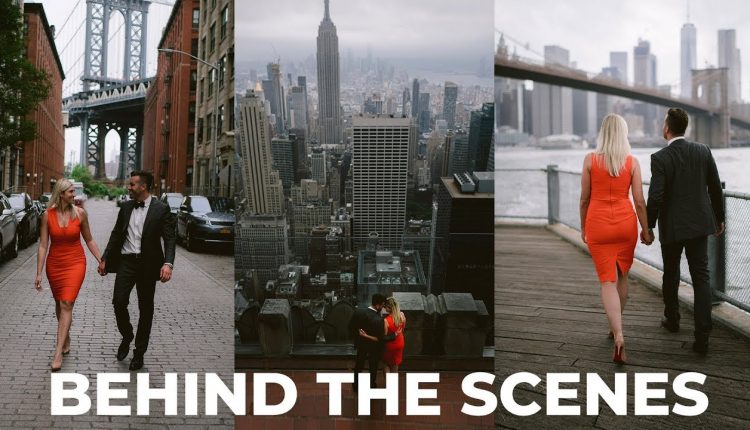 Wedding Photography - New York City Behind The Scenes (Engagement Style Shoot)