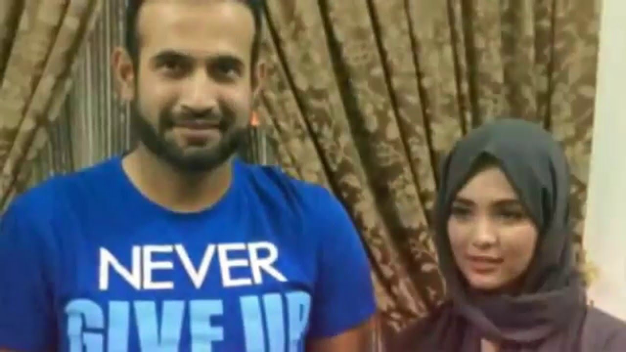 LATEST- Irfan Pathan with wife Safa Baig (pictures post marriage)