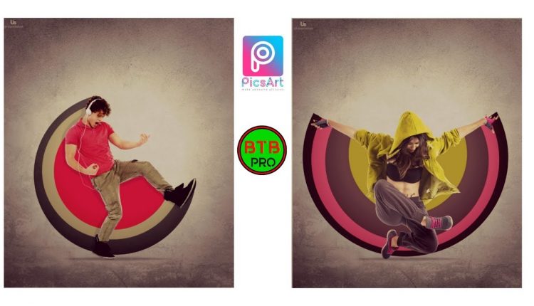 Portrait Photo effect in PicsArt || PicsArt amazing tutorial || BrainTech BD Pro