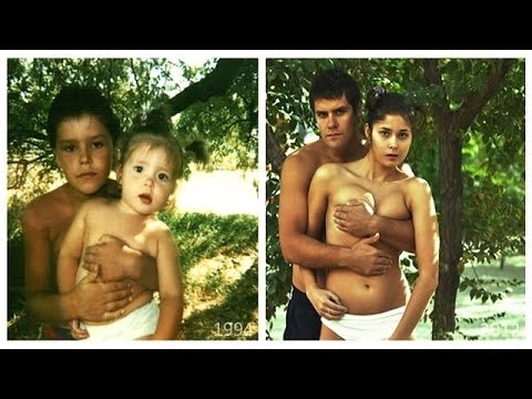 Awkward Family Photos Then and Now