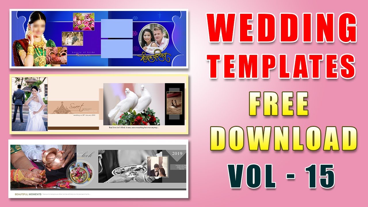 Download Indian Wedding Psd Templates 2019 Free Download Vol 15 Dslr Guru PSD Mockup Templates
