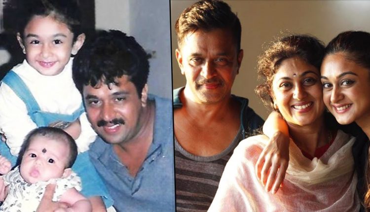 Action King Arjun Sarja Family Photos With Wife, Daughters Aishwarya & Anjana & Friends