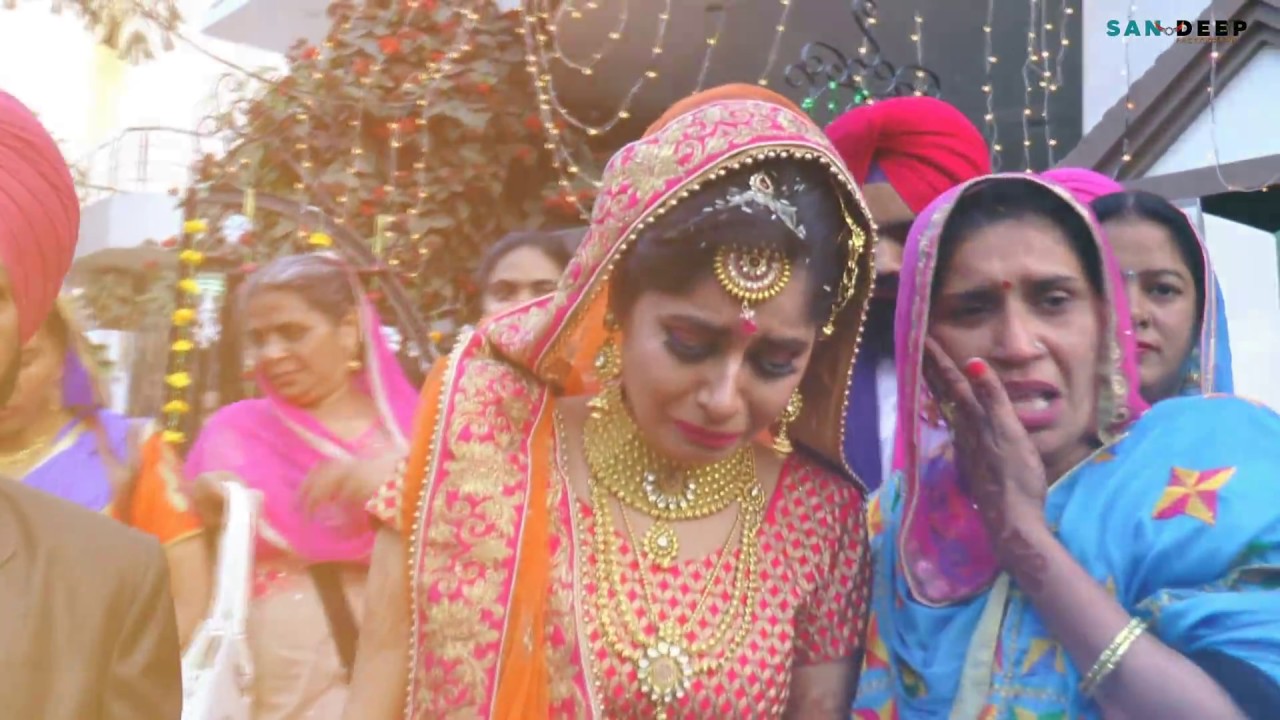 Ik Ghar Tera / Wedding Highlights / Girl Side / Very Emotional Video/ Sandeep Photography 9914630371