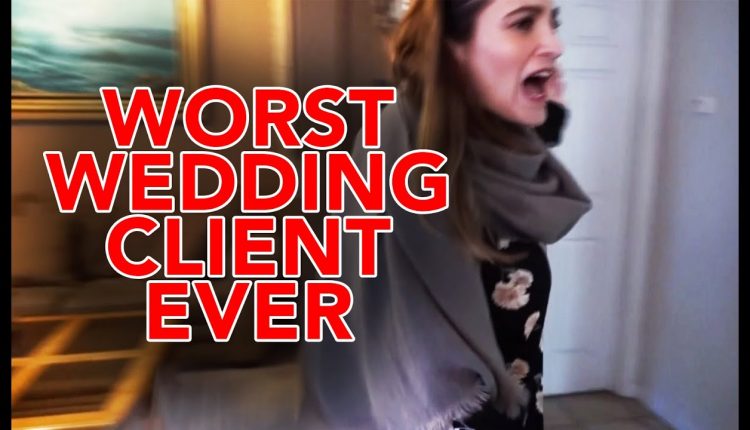 Worst Wedding Photography Client EVER
