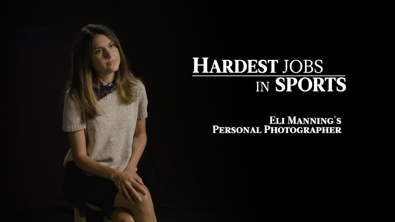 Eli Manning's Photographer | Hardest Jobs in Sports