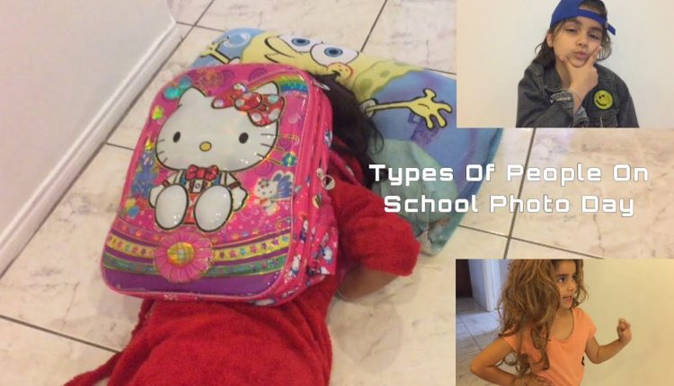 Types of people on school photo day! | Elana’s Fun