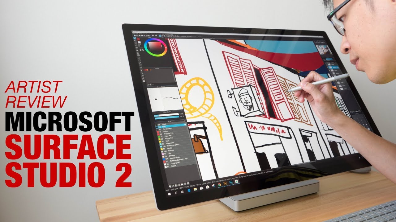 Artist Review: Surface Studio 2